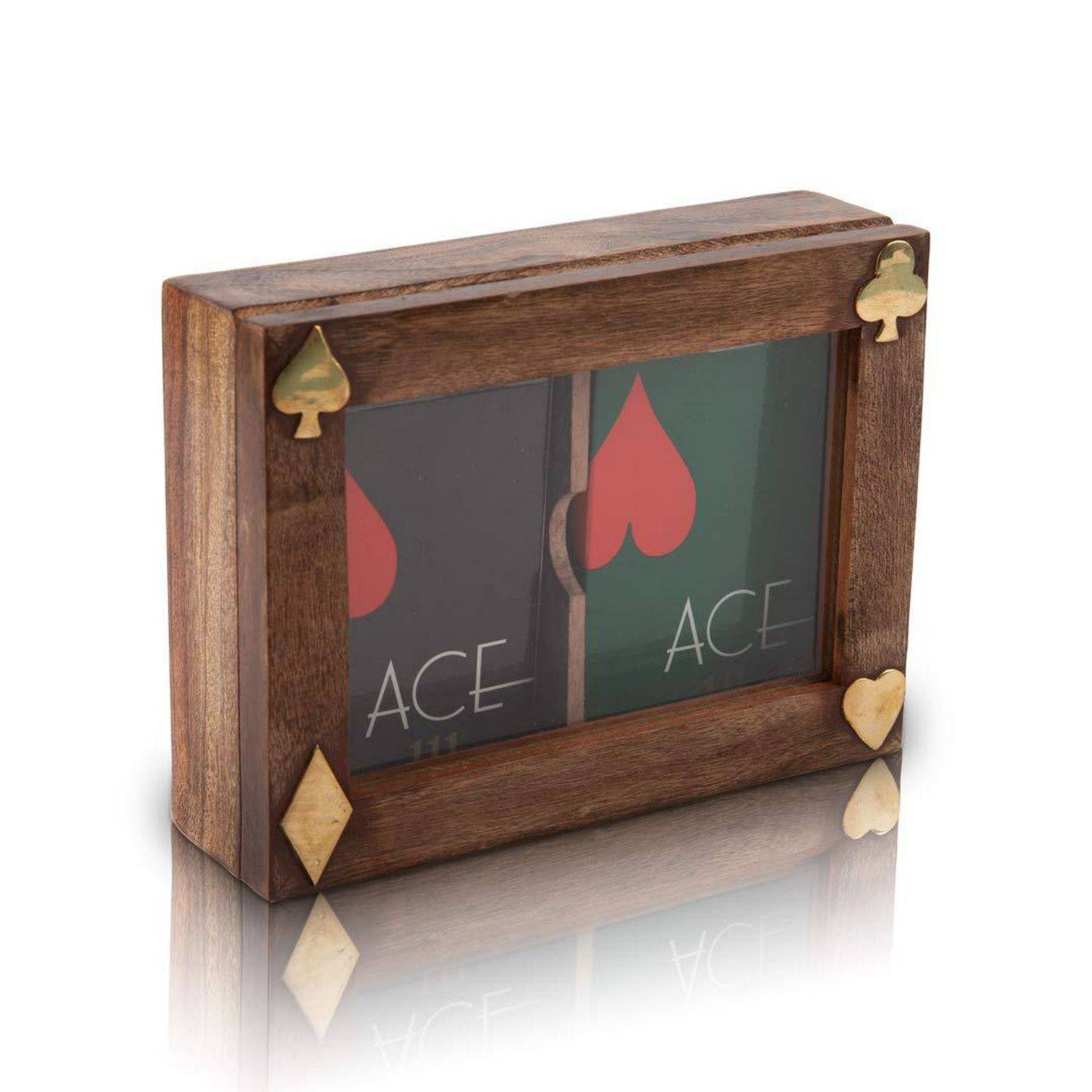 Wooden Playing Card Box 3