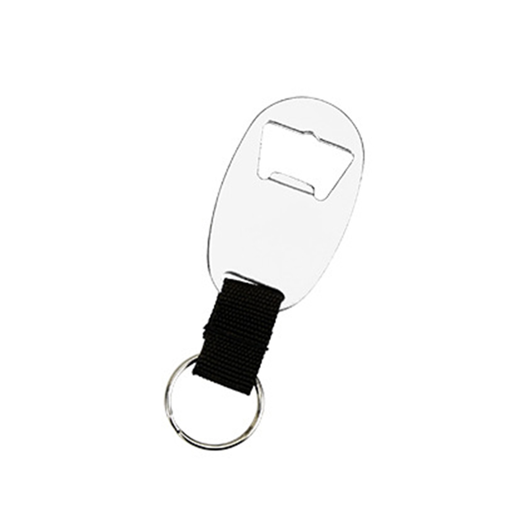 Aluminum Alloy Flat Beer Bottle Opener Keychain 5