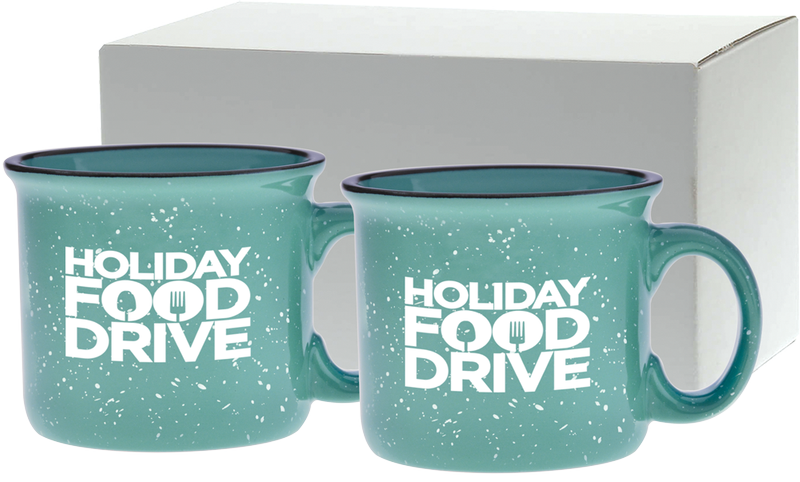Camper Collection Gift Set, custom mug with logo imprint 12