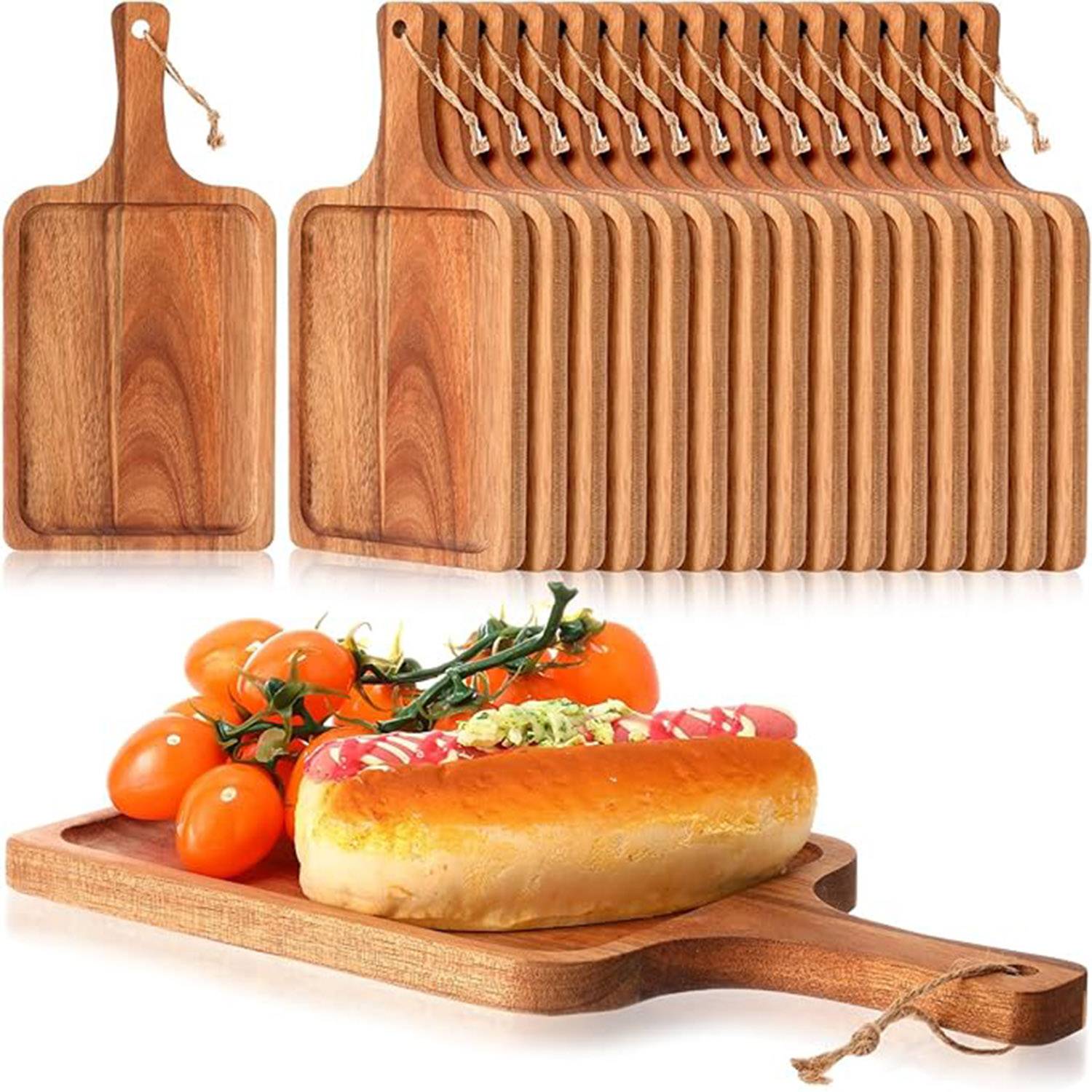 Acacia Wood Cutting Board for Kitchen 6