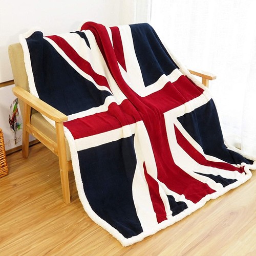 Full Sublimation Sherpa Throw Blanket - 50"x60" 2