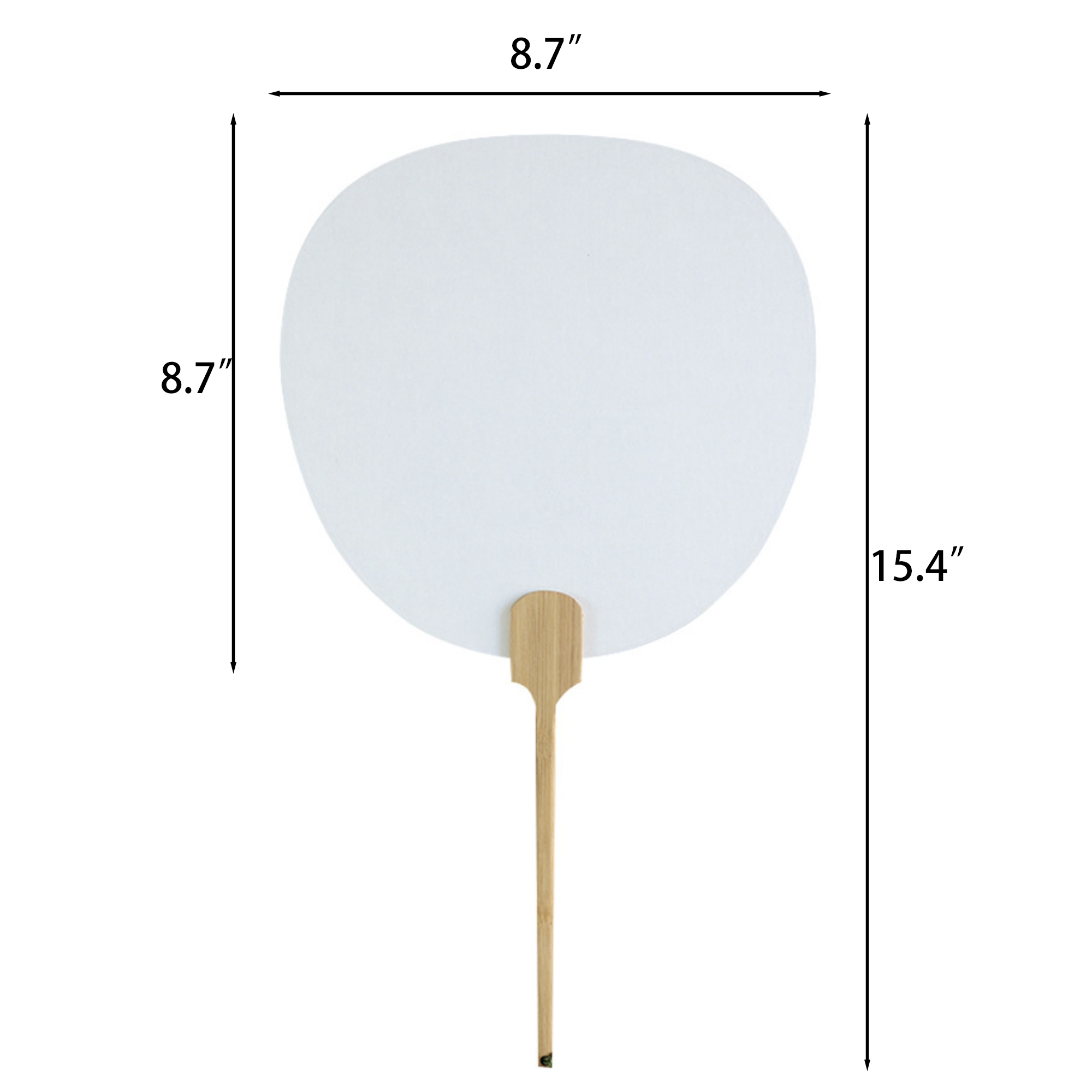 Durable Two-Sided Hand Fan 1