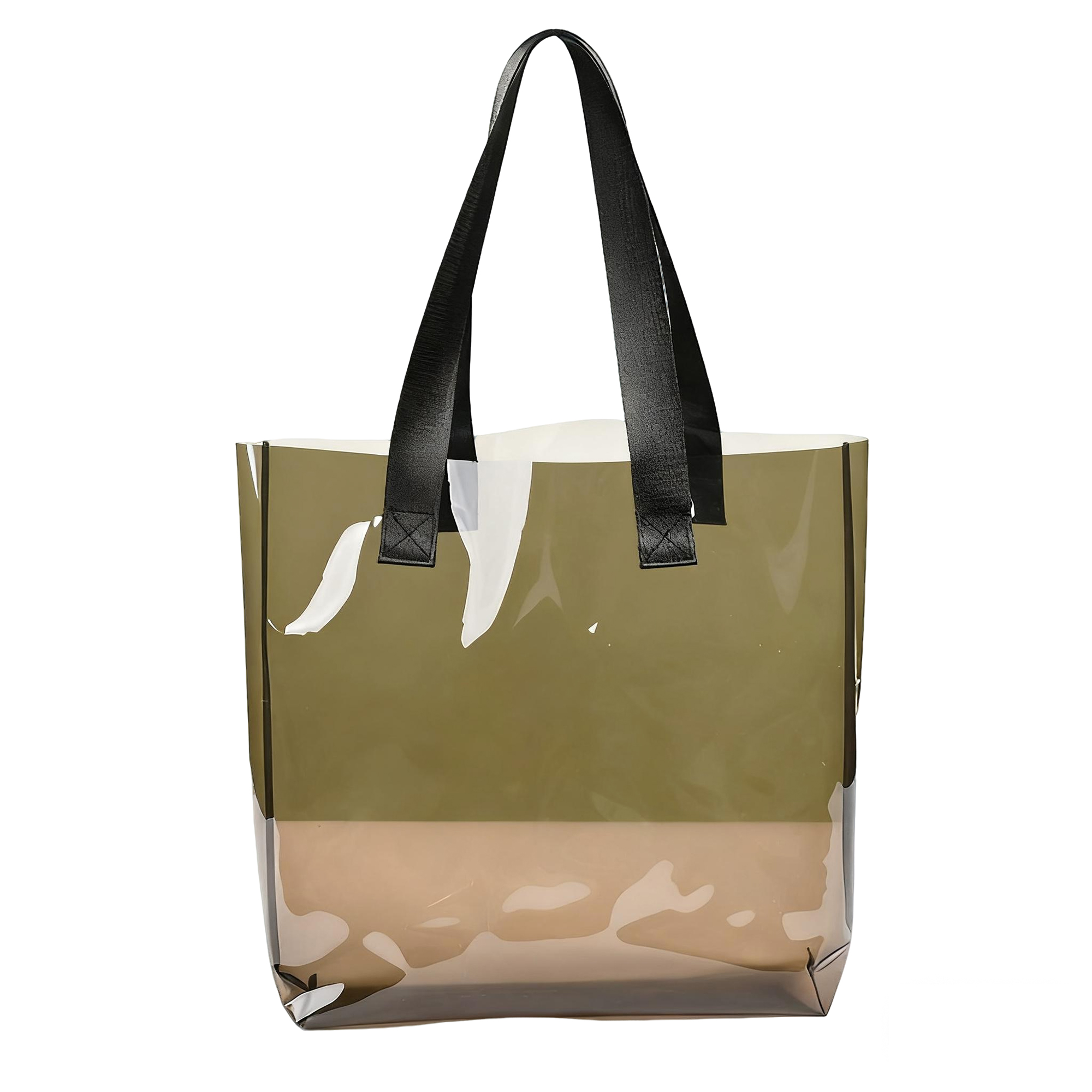 PVC Clear Stadium Tote With Reinforced Handle 2