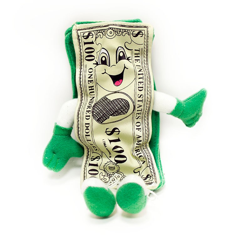 8" Money Man Beanie 2