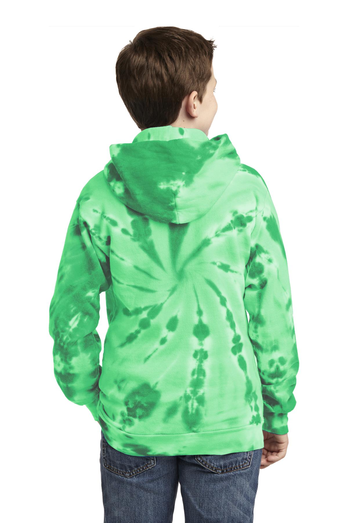 Port & Co Youth Tie-Dye Pullover Hooded Sweatshirt. PC146Y 67