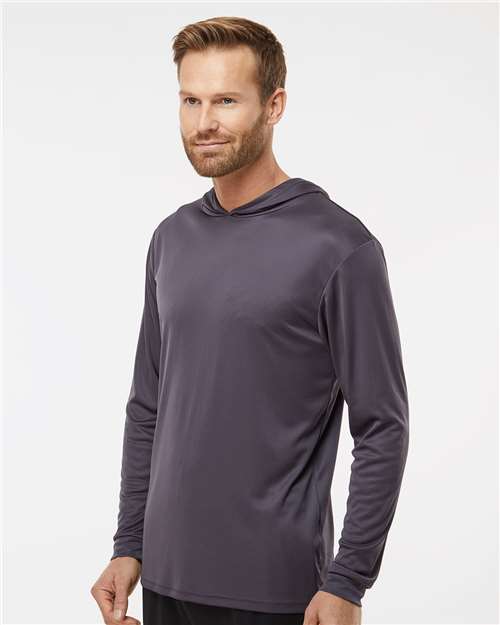 Unisex Bahama Performance Hooded Long Sleeve T-Shirt - 220 2