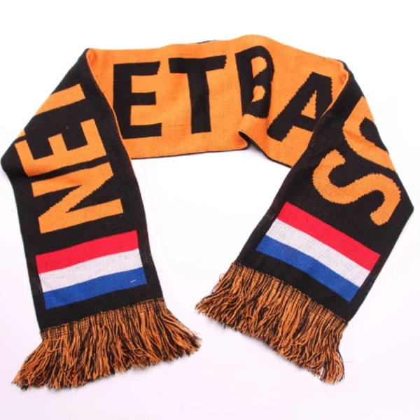 High Quality Jacquard Knitting Sports Scarf 3