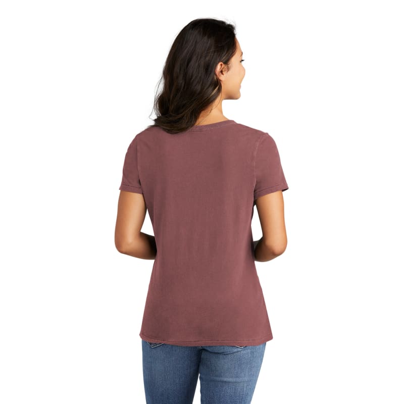 Port & Company Women's Beach Wash Garment-Dyed V-Neck Tee 11