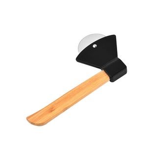 Axe Shaped Pizza Cutter Sharp Stainless Steel Blade 3