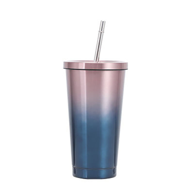 24 oz Vacuum Insulated Travel Mug with Straw 5