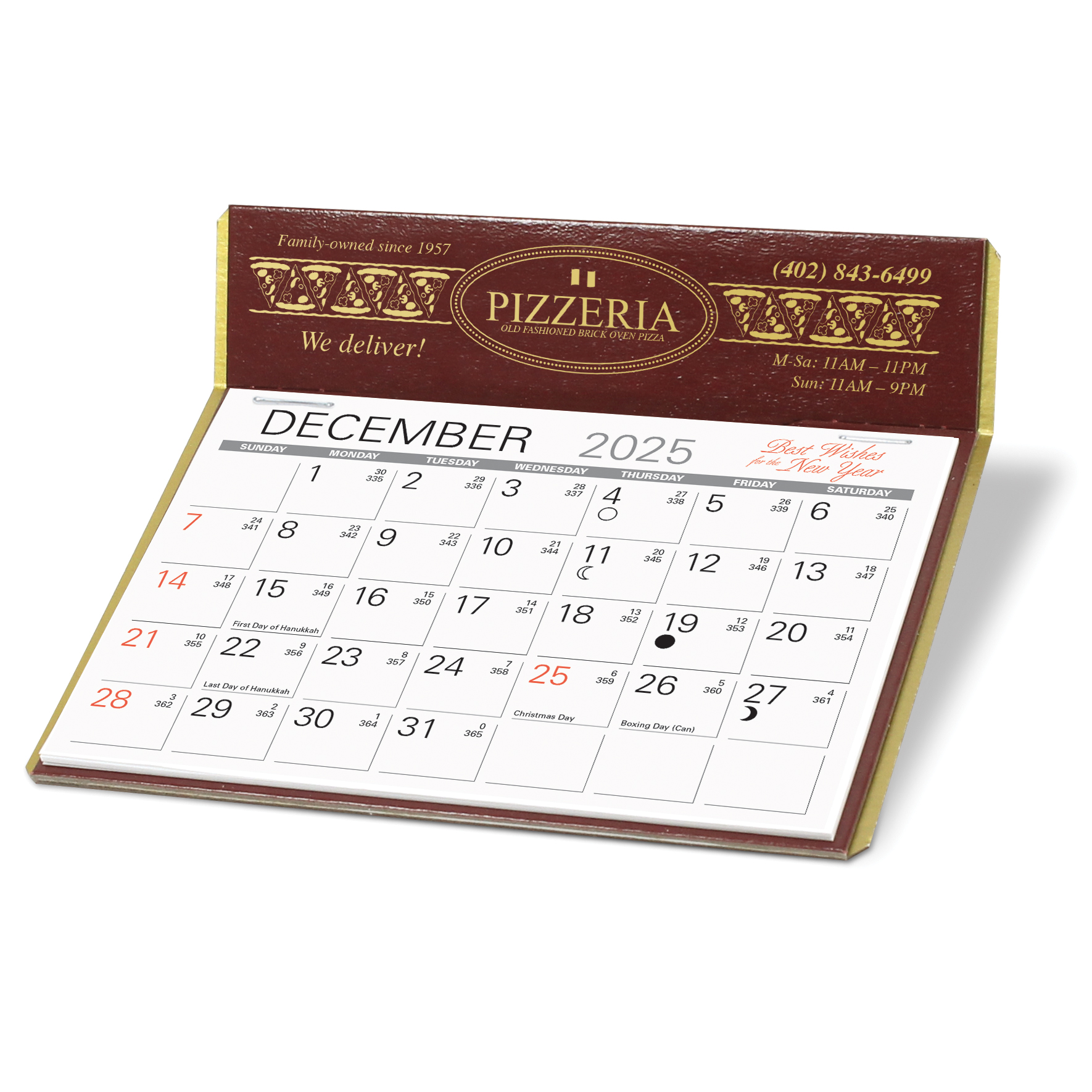 Charter Desk Calendar 3
