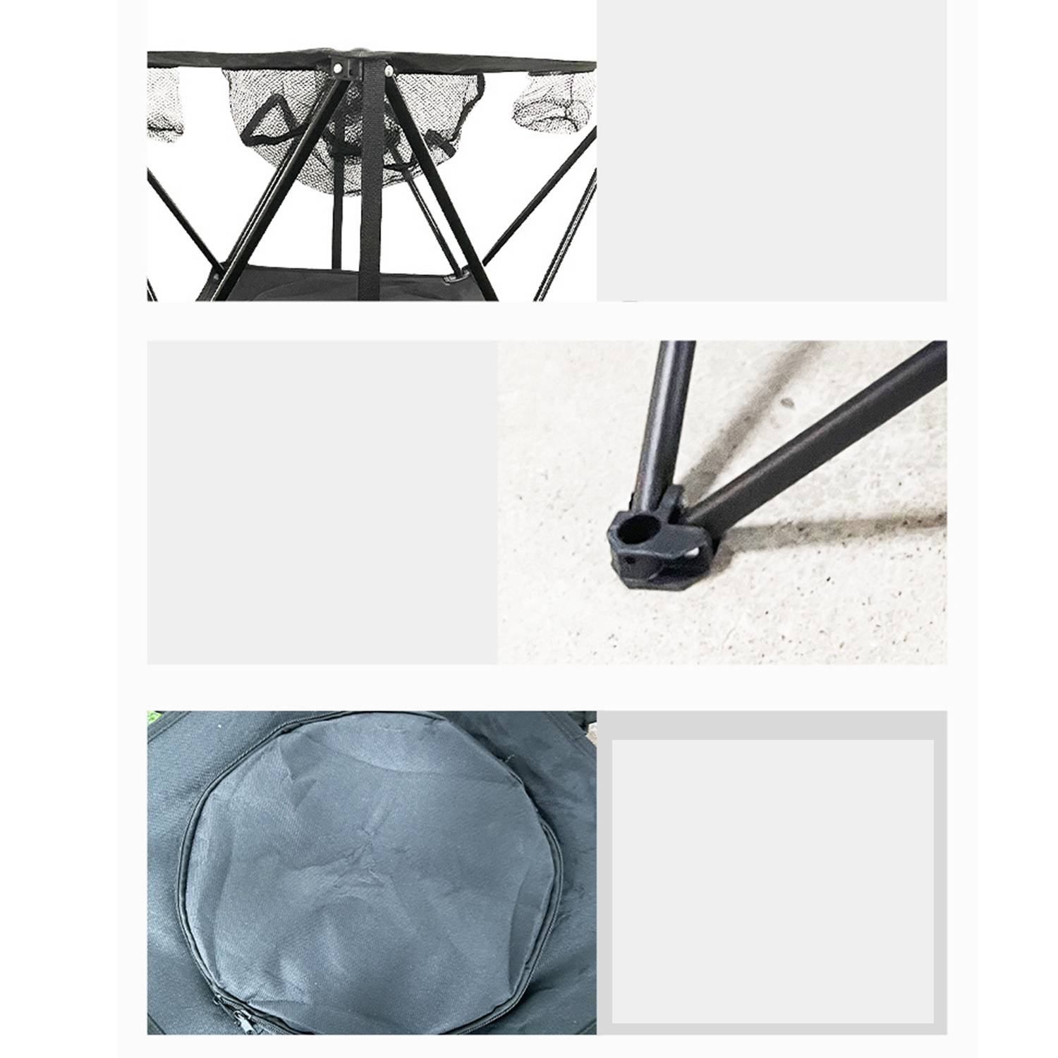 Outdoor Folding Table w/ Cooler Bag 4