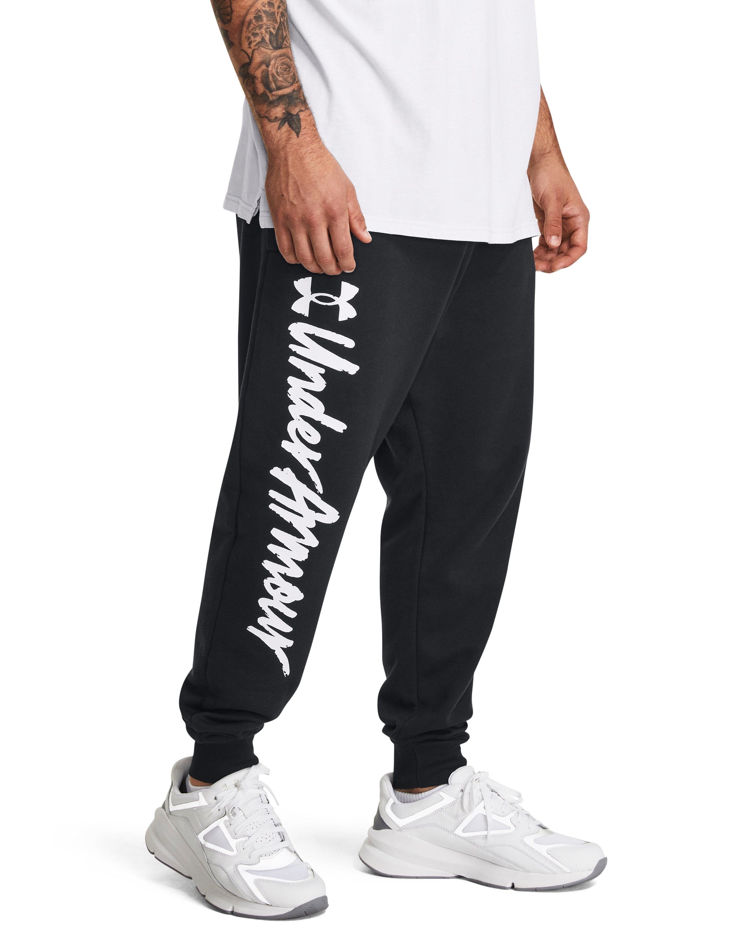 UA Rival Fleece Graphic Men's Joggers 2