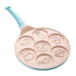 Flat Bottom Frying Pan With Drainage Holes 8