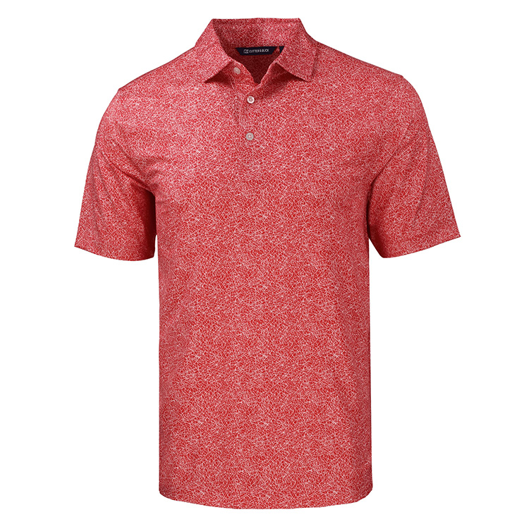 Cutter & Buck Pike Constellation Print Stretch Men's Polo 5
