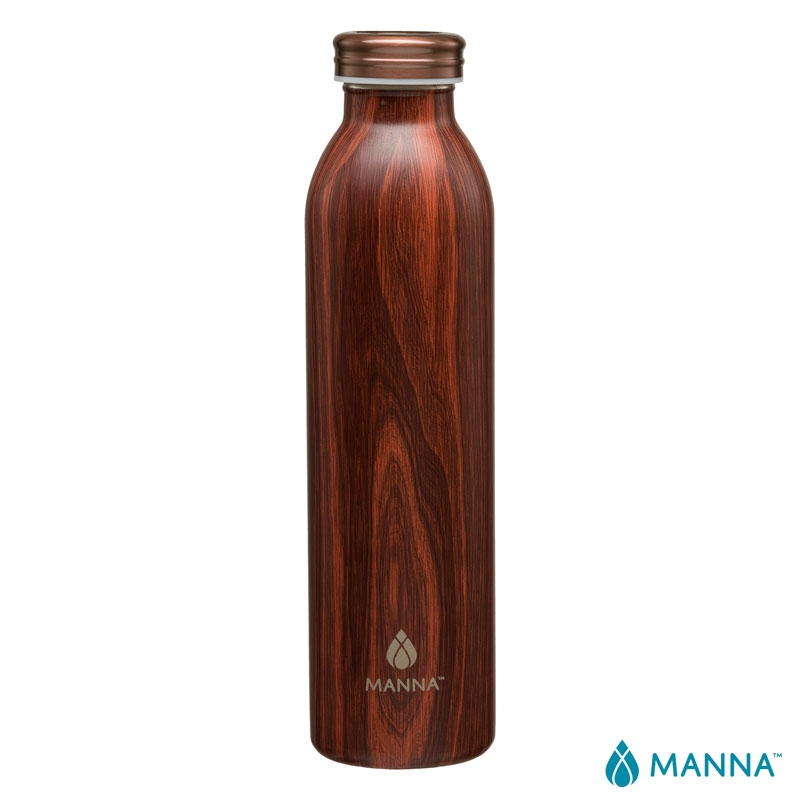 Manna™ 20 oz. Retro Stainless Steel Water Bottle