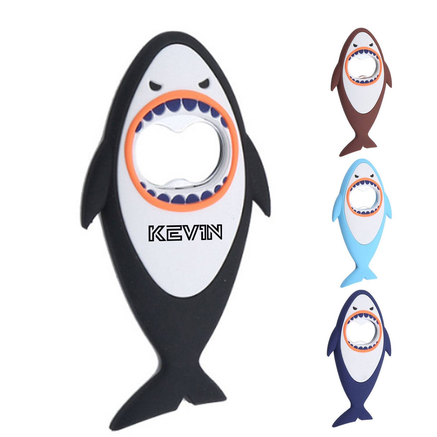 PVC Shark Shaped Beer Opener 2