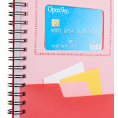 5” x 7” FSC® Recycled Stash Spiral Notebook 54