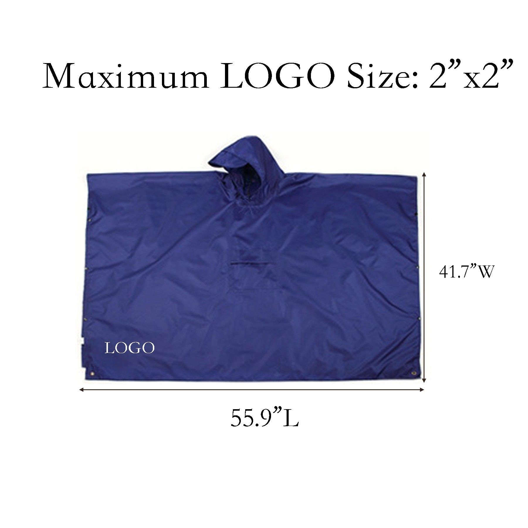 3 in 1 Hooded Waterproof Rain Poncho 2