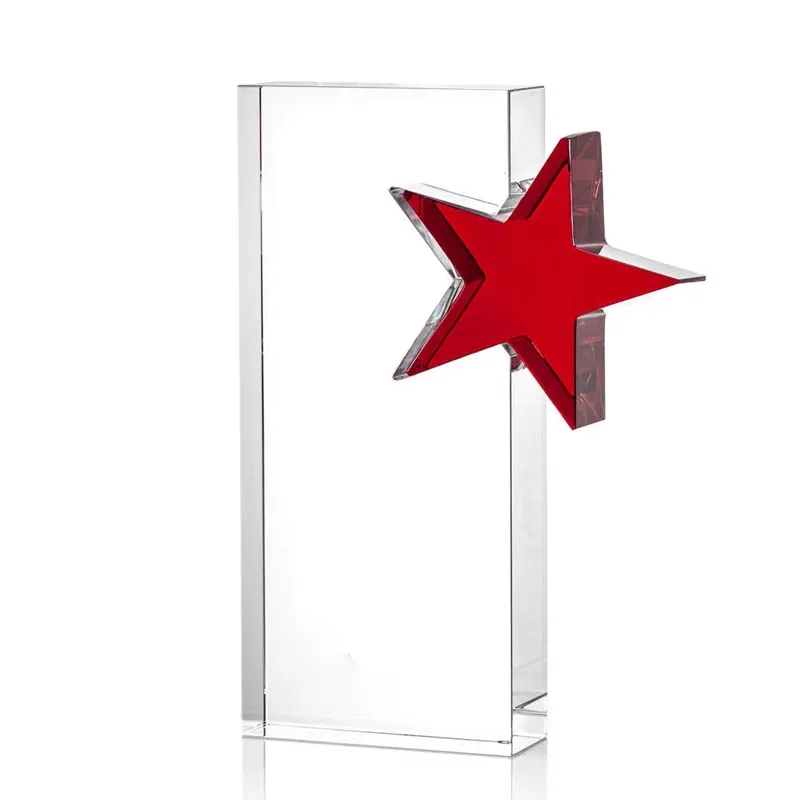Optical Crystal Star Rectangle Award 5