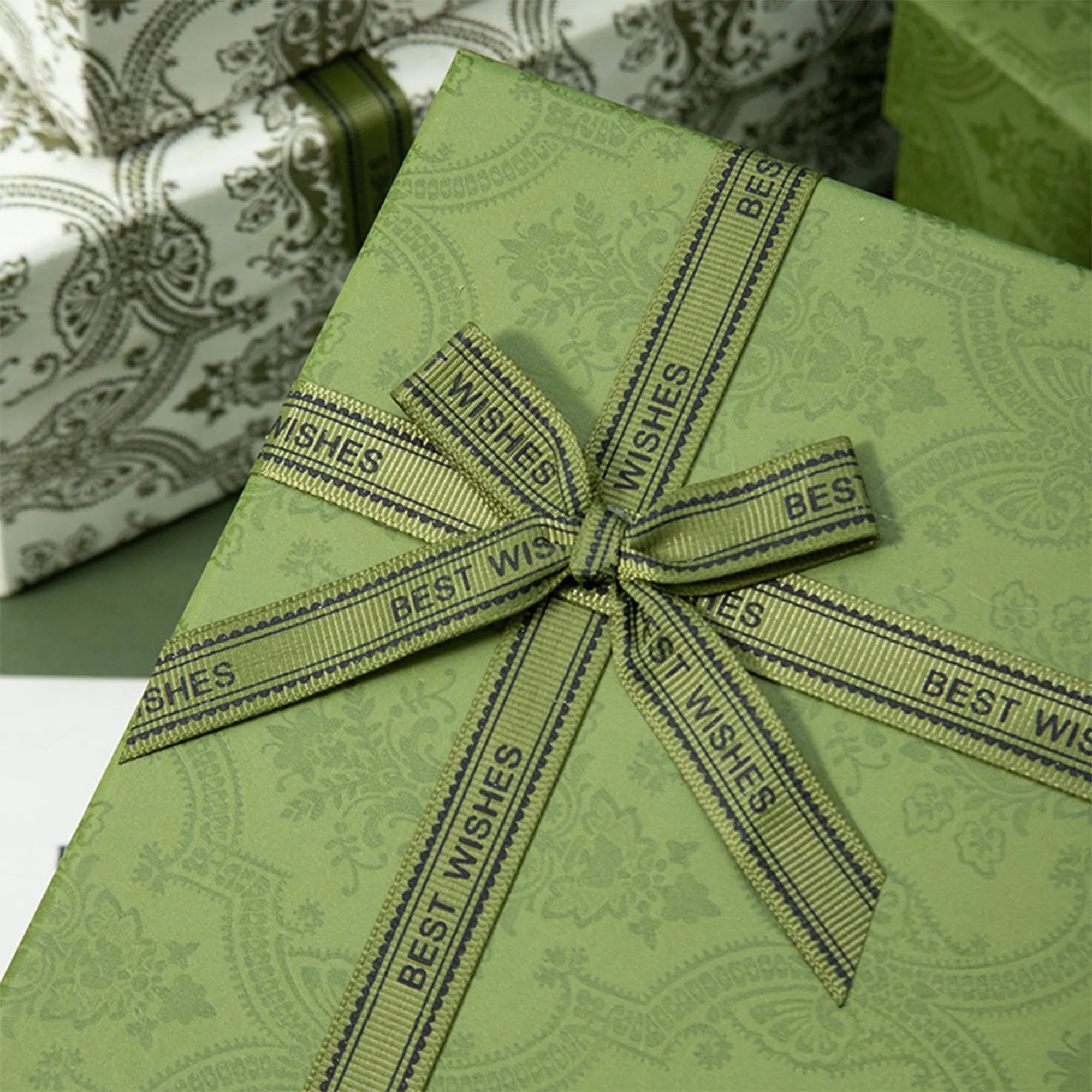 Ribbon Tied Gift Box 5