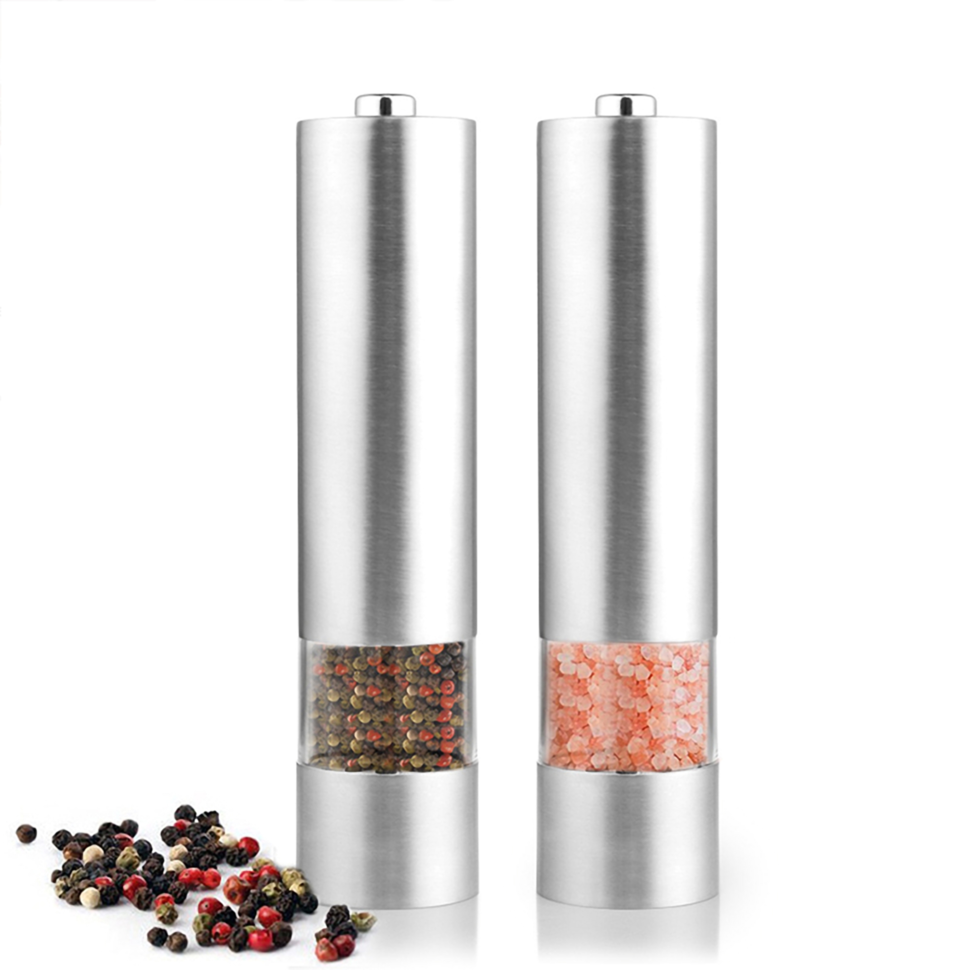 Electric Salt and Pepper Grinder Set 1