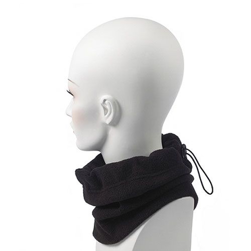 Black Fleece Neck Gaiter 2