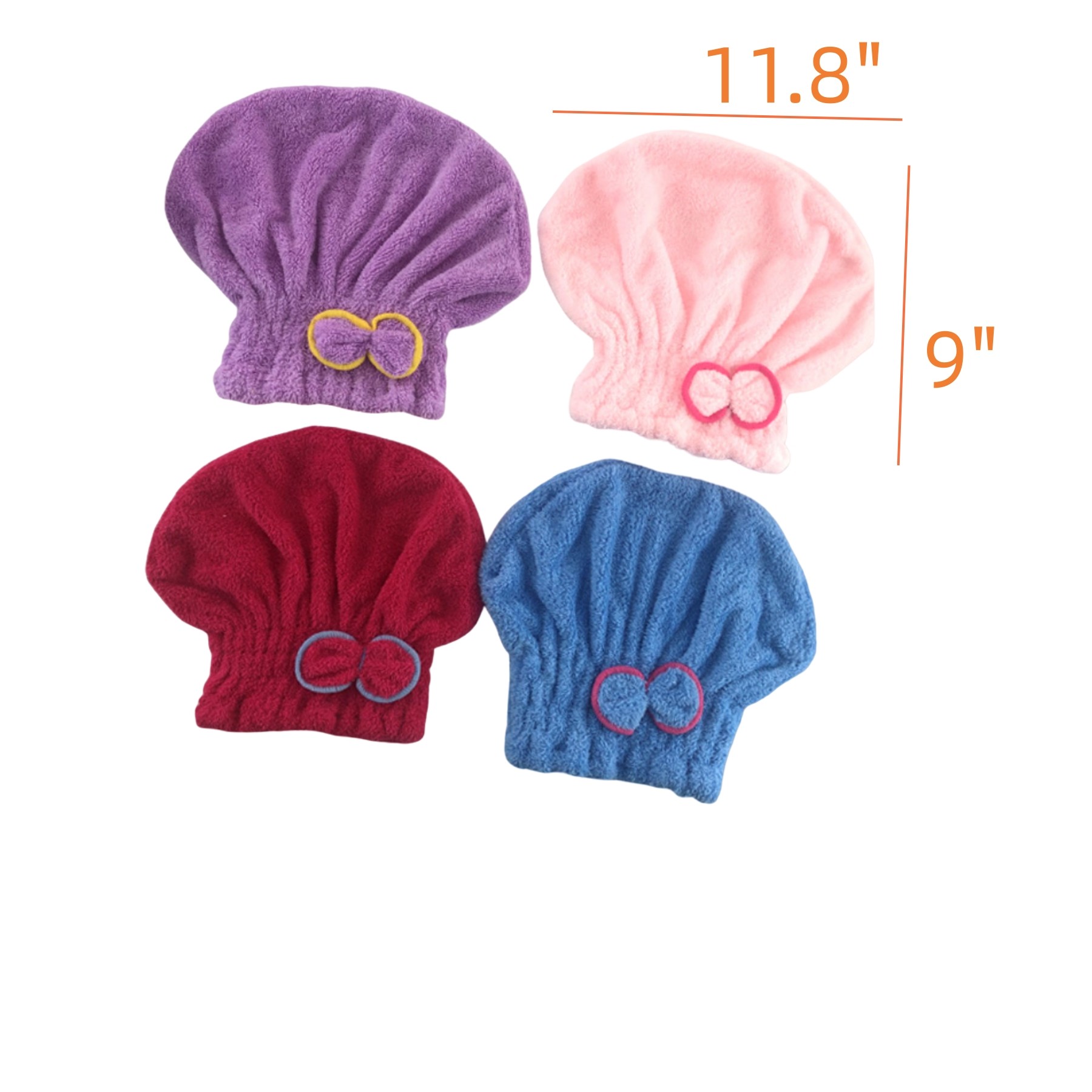 Microfiber Hair Drying Towels Head Wrap 2