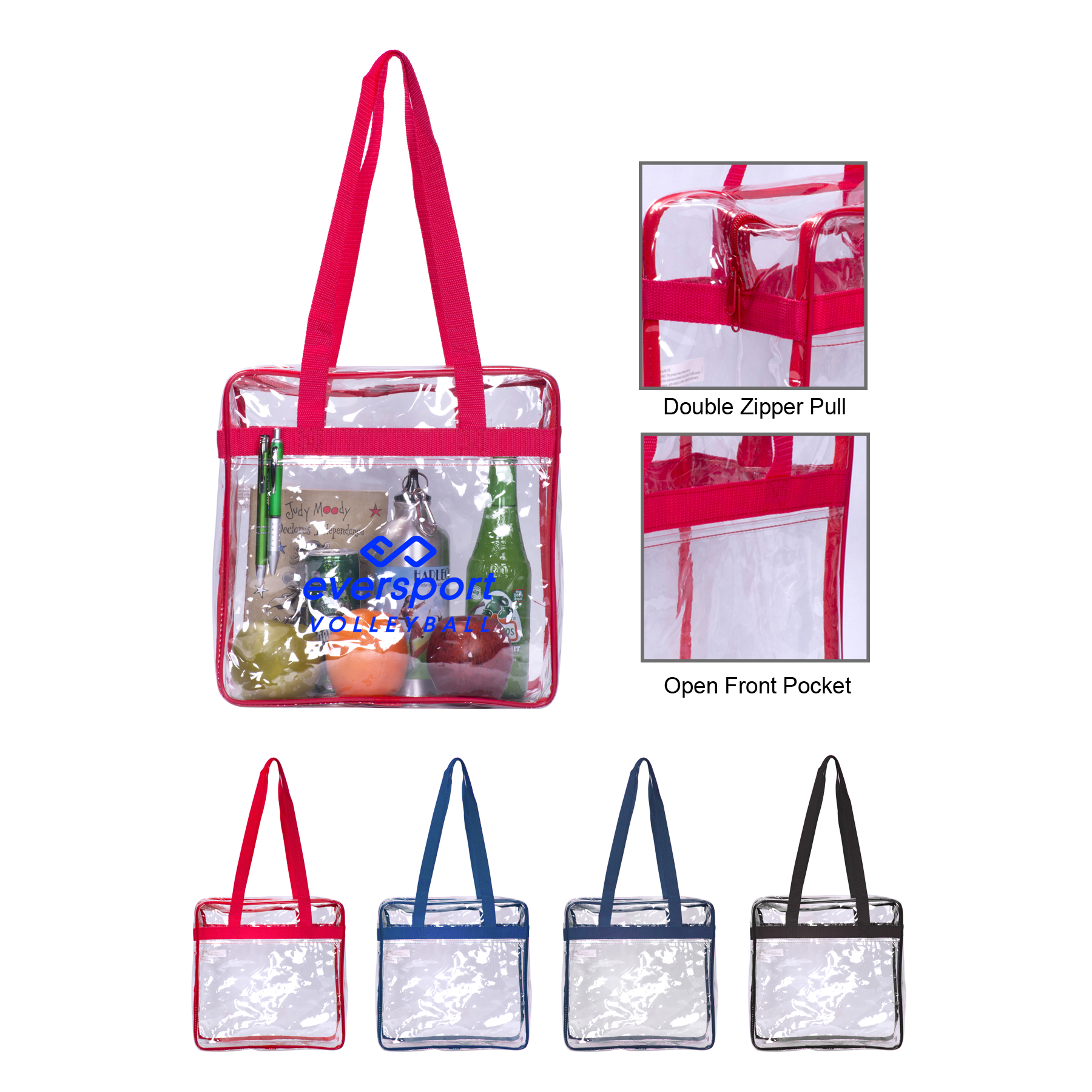 Clear Stadium/Tournament Bag 9