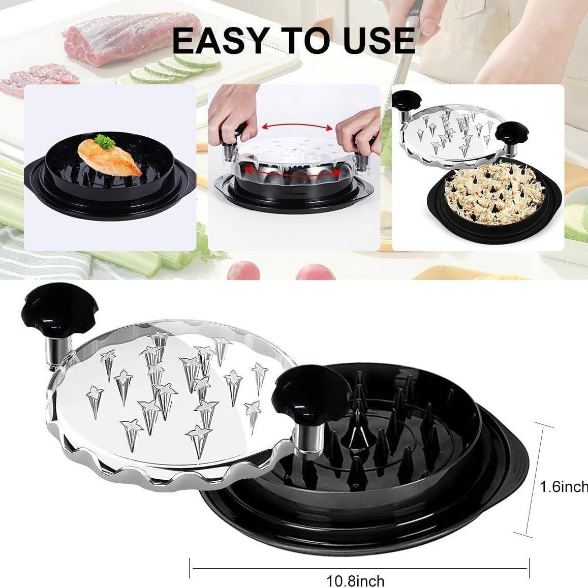 Chicken Breast Splitter Shredder 5