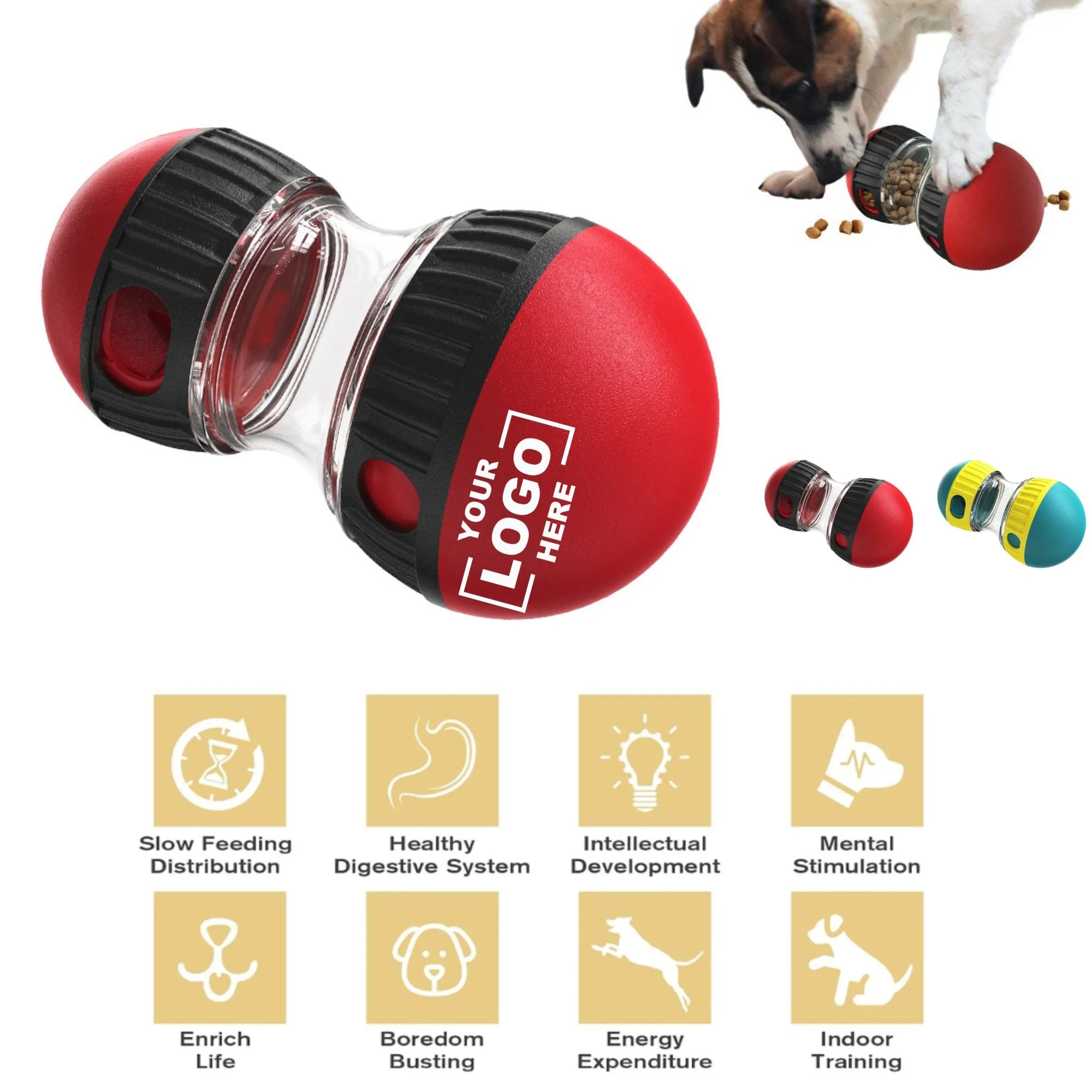 Pet Training Toy Rolling Feeder Free Shipping