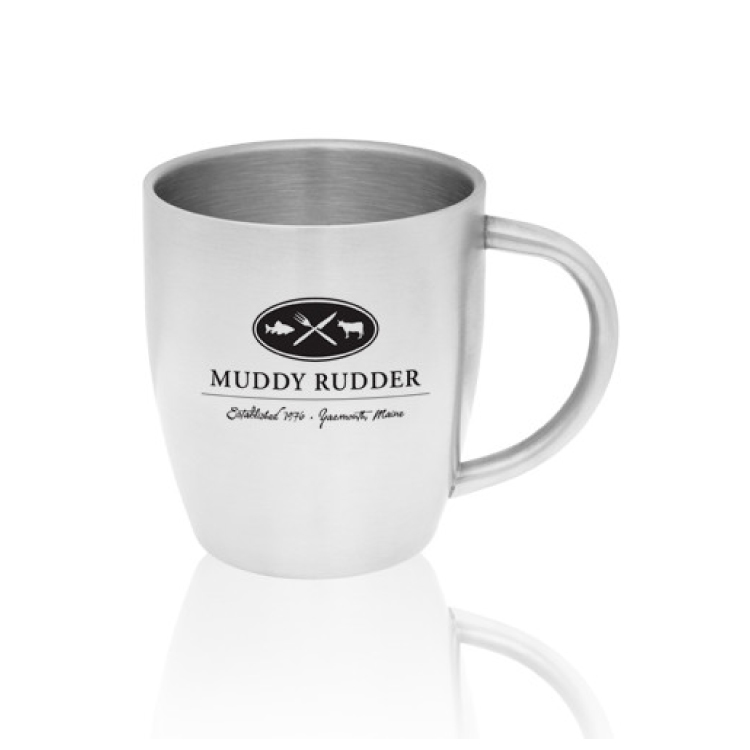 10 oz. Stainless Steel Coffee Mug - BPA Free 1