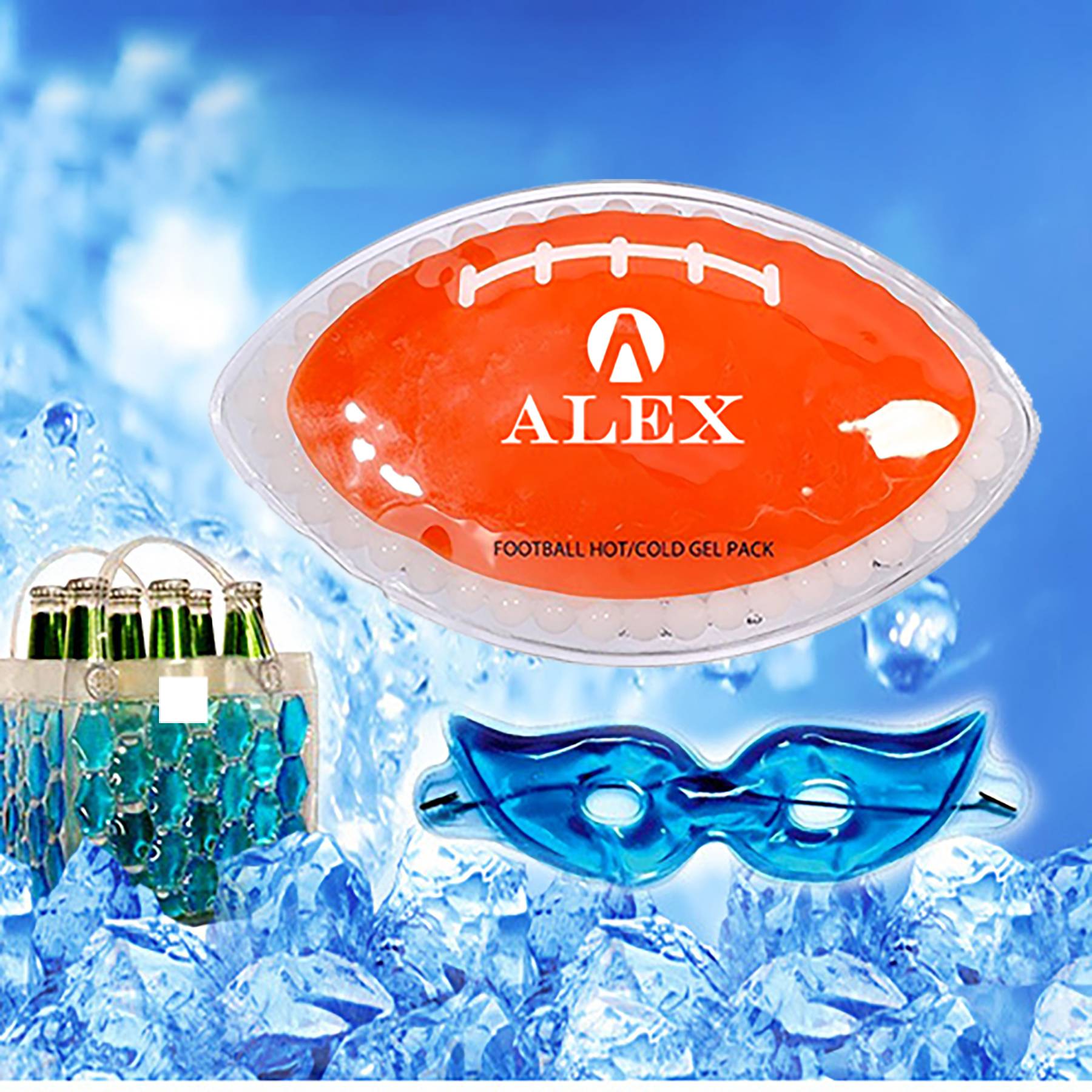 Football Hot/Cold Therapy Gel Pack 4