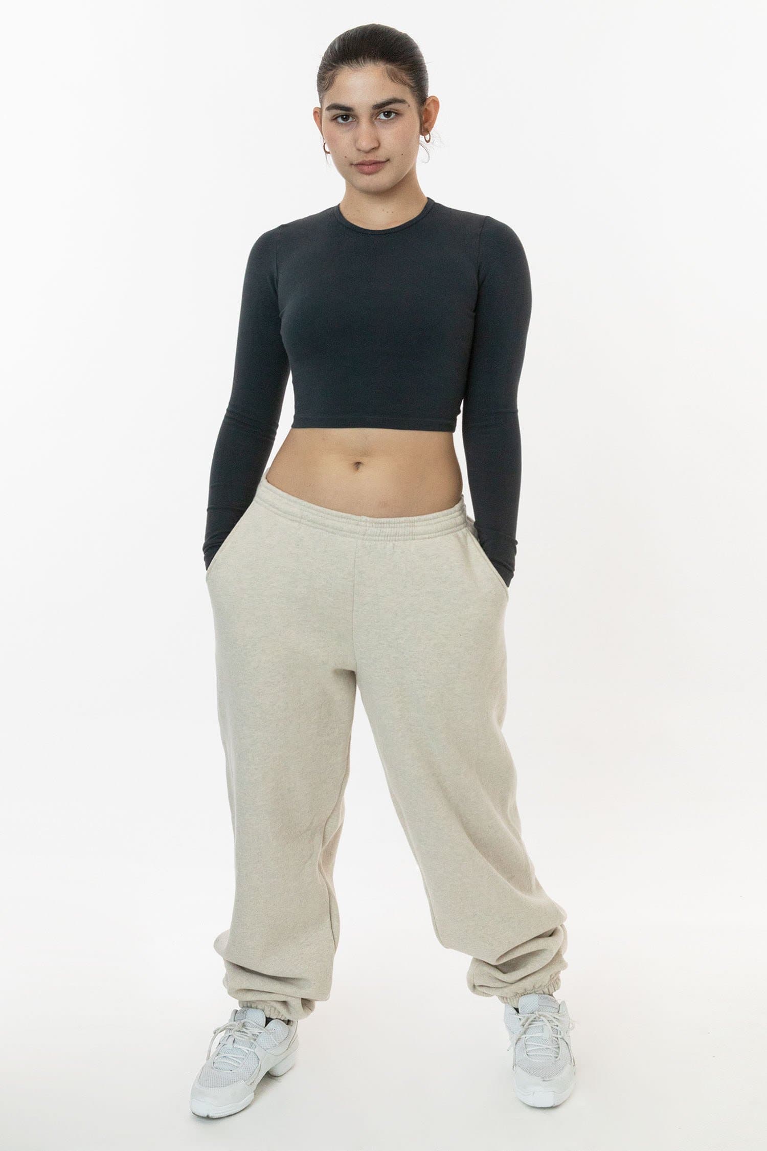 12 OZ MID-WEIGHT FLEECE WIDE SWEATPANTS 4