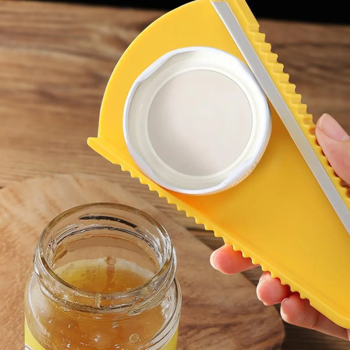 Non-Slip Jar And Bottle Opener Tool With Ergonomic Grip 2