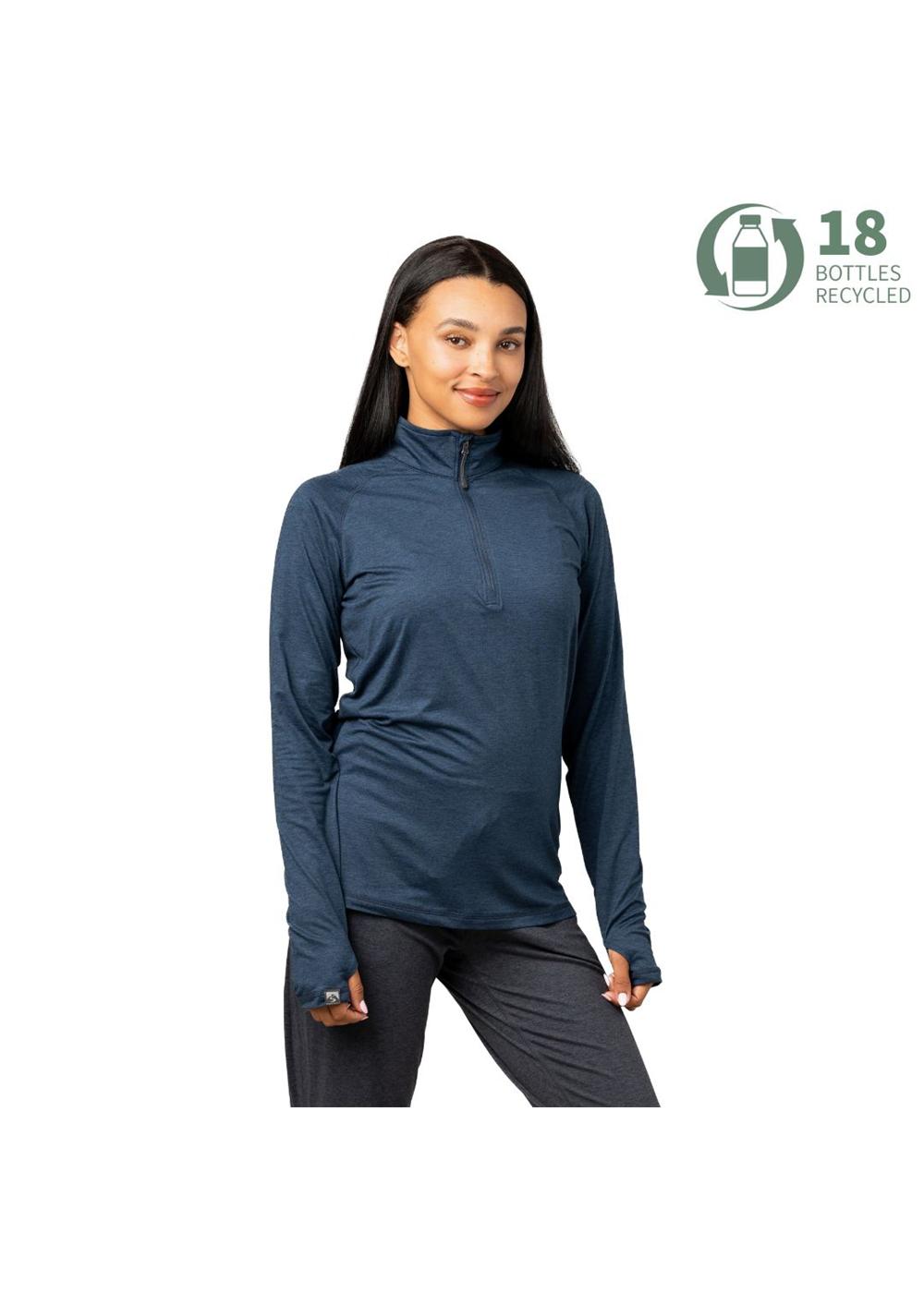 Storm Creek Women's Pacesetter Super Soft Lightweight Quarter Zip 133