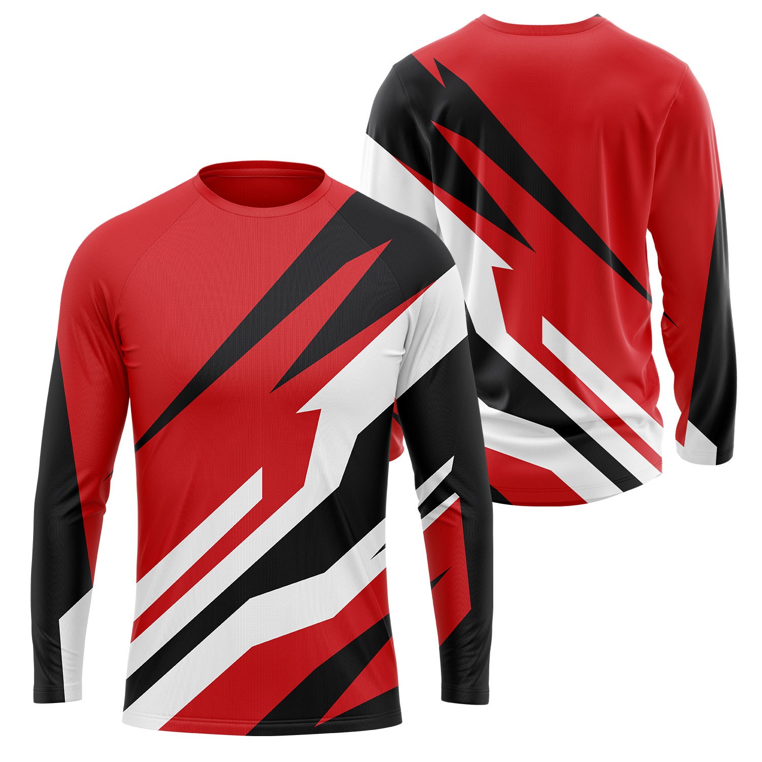 Unisex 170 GSM Sunproof UPF 50+ Sublimation Long Sleeve Fishing T Shirt 4