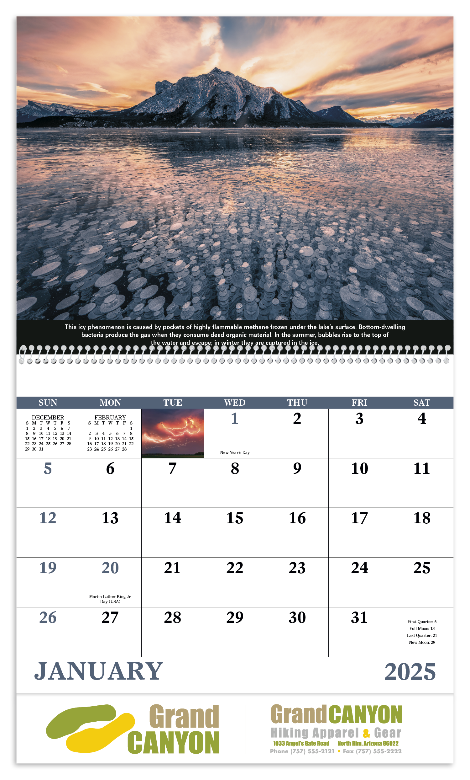 Good Value™ The Power of Nature - Spiral Calendar 18