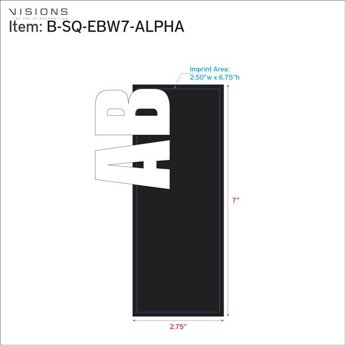 Square EbonyWood 38
