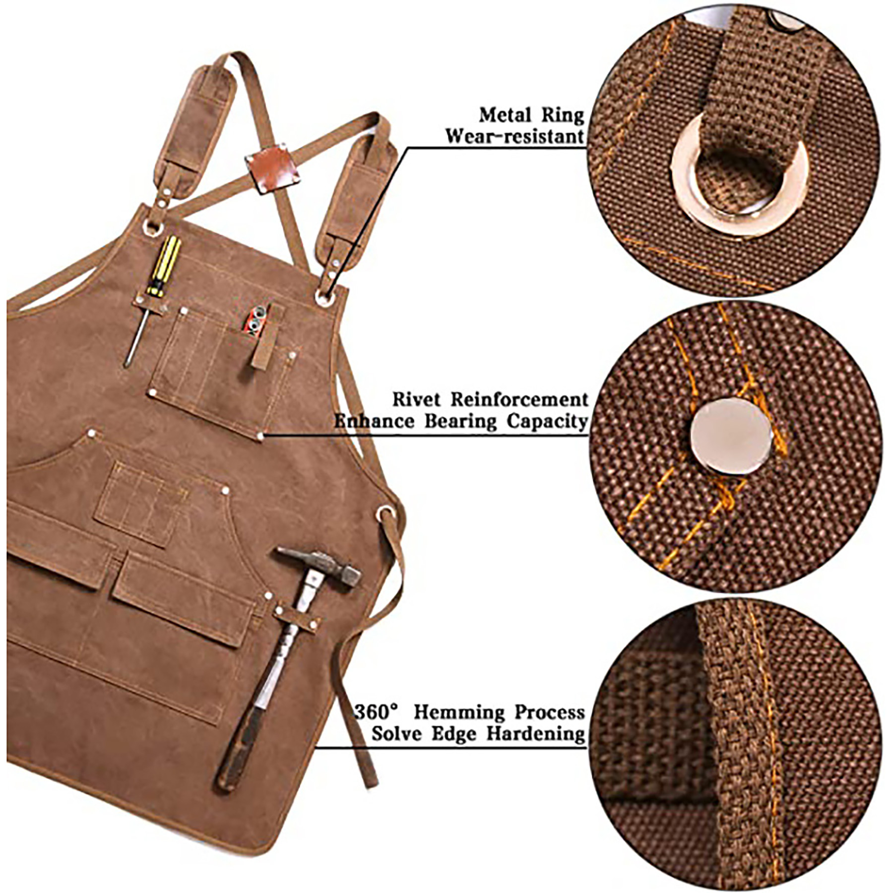 Canvas Work Apron 2