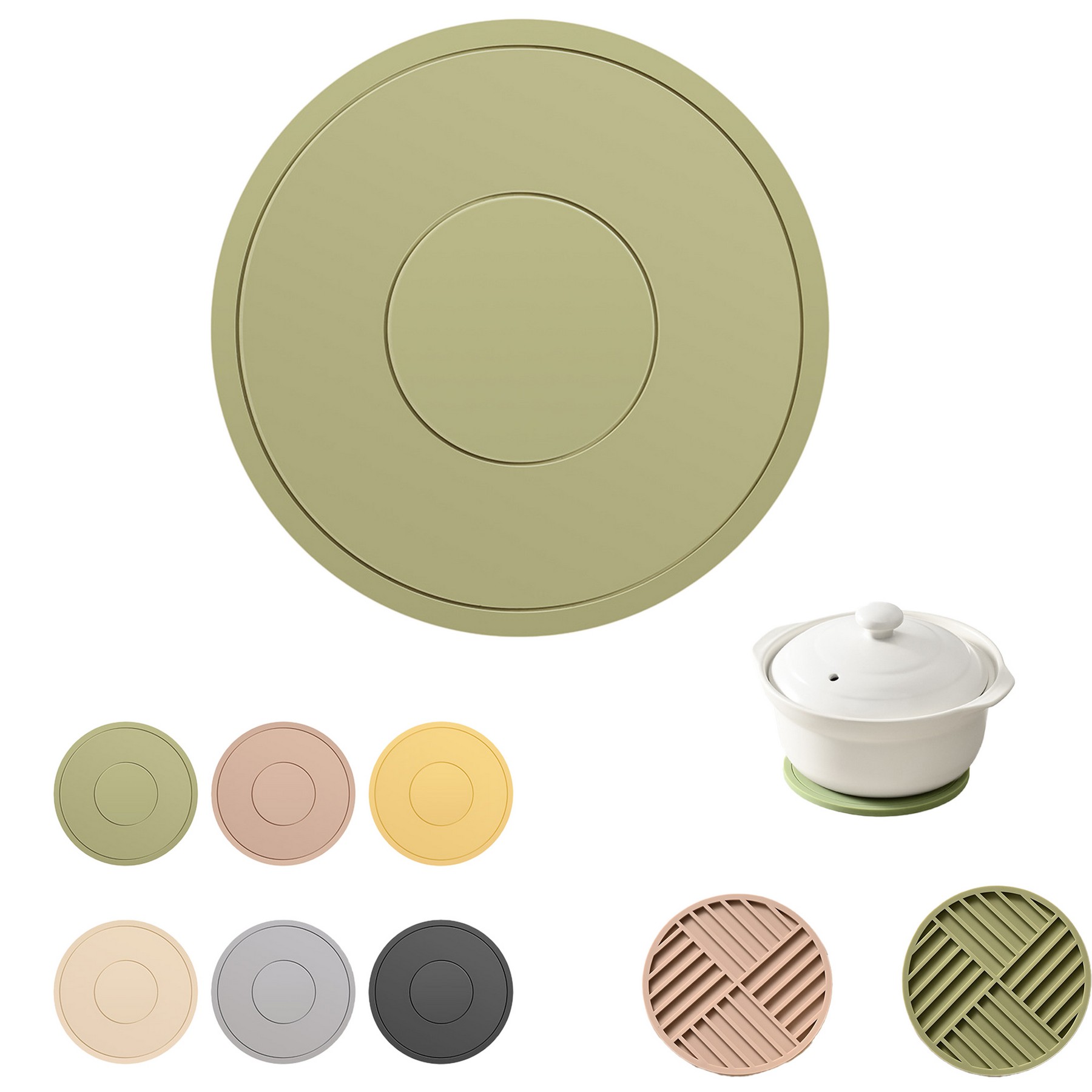 Silicone Heat Resistant Insulated Coaster 5