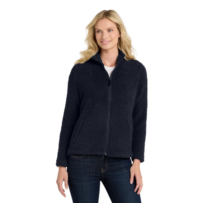 Port Authority Women's Cozy Fleece Jacket. 3