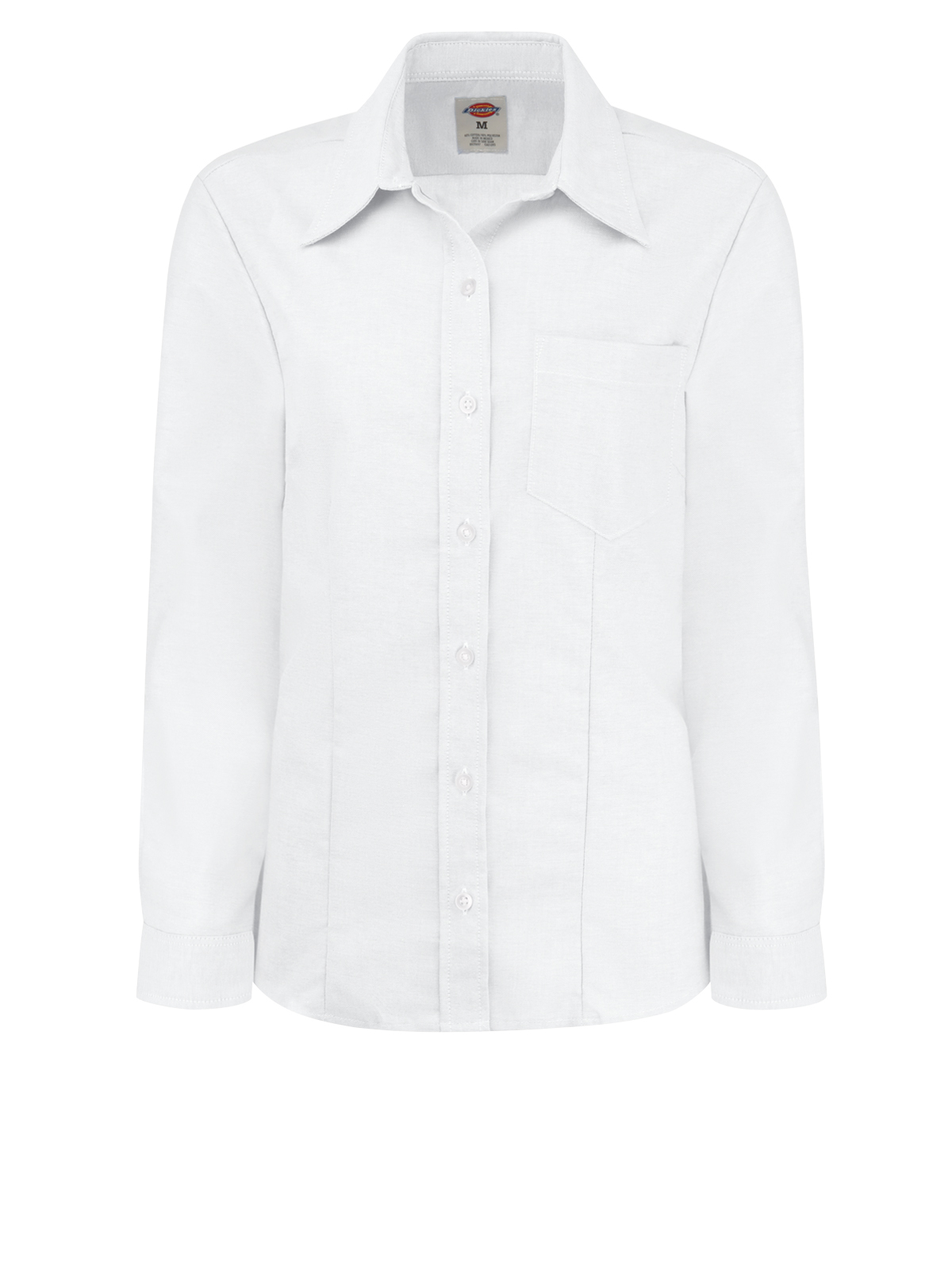 Dickies Shirts - Women's Long-Sleeve Stretch Oxford Shirt 1