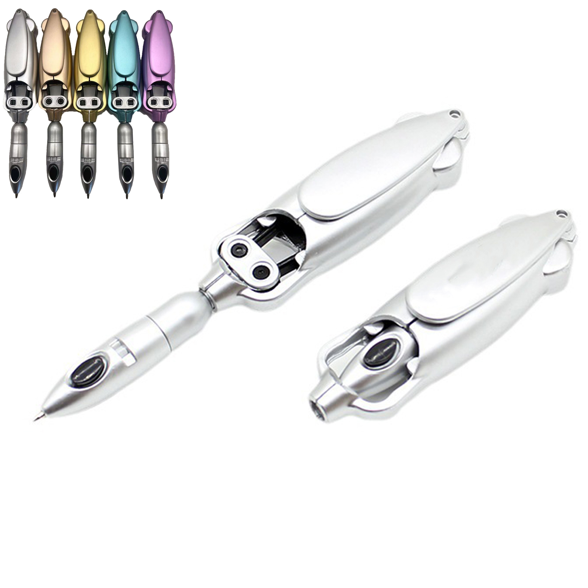 MOQ50 Variable Squid Shape Black Ballpoint Pen 1