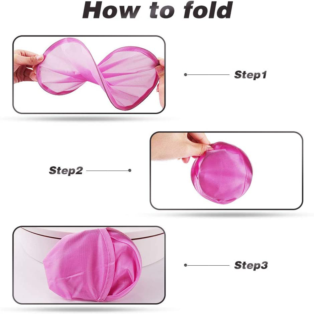 Folding Flyer Disc Hand Fan With Pouch 9