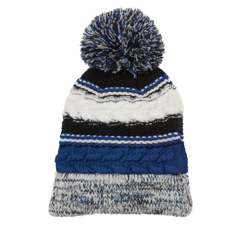 Sport-Tek Pom Pom Team Beanie. 1