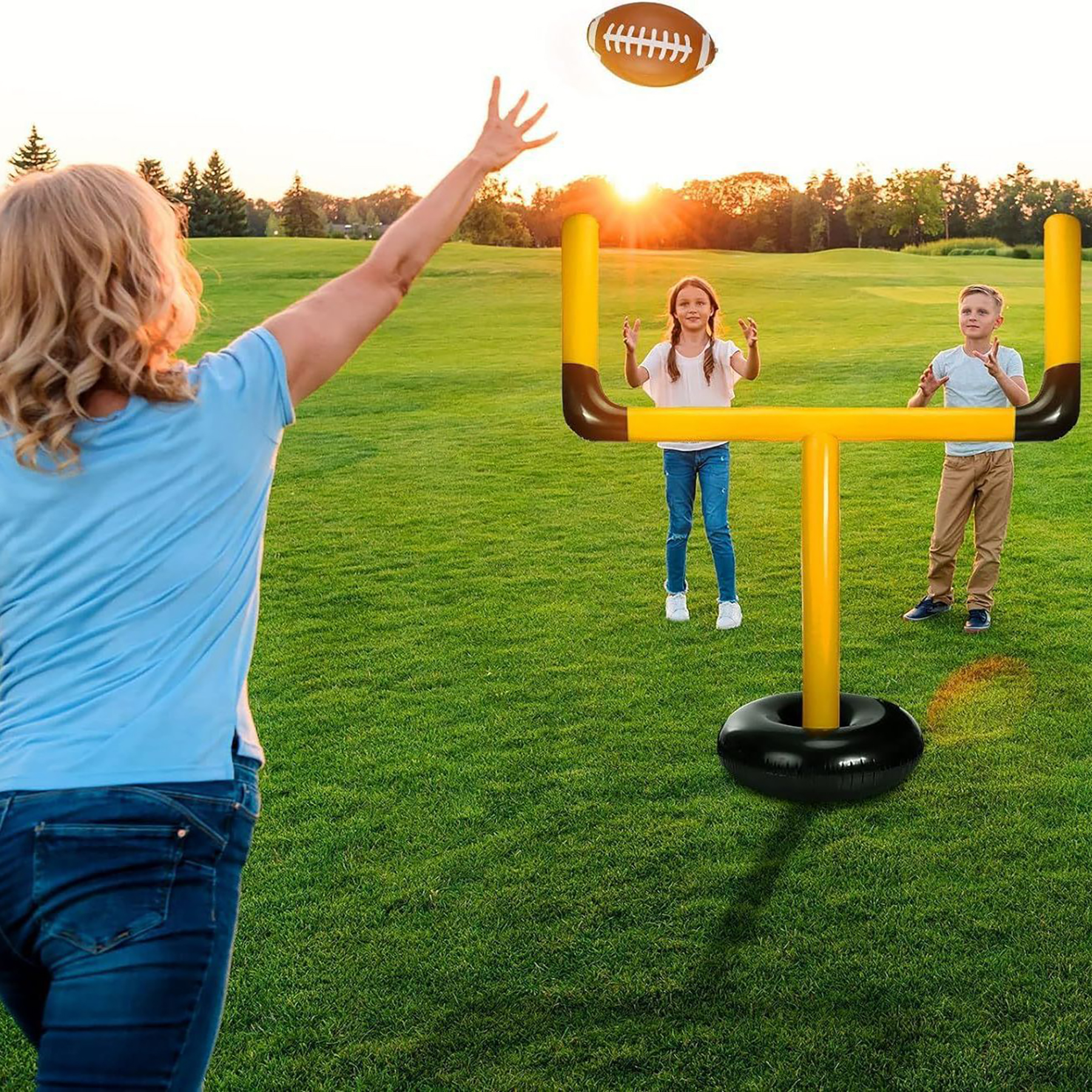 Inflatable Outdoor Rugby Door Set 3