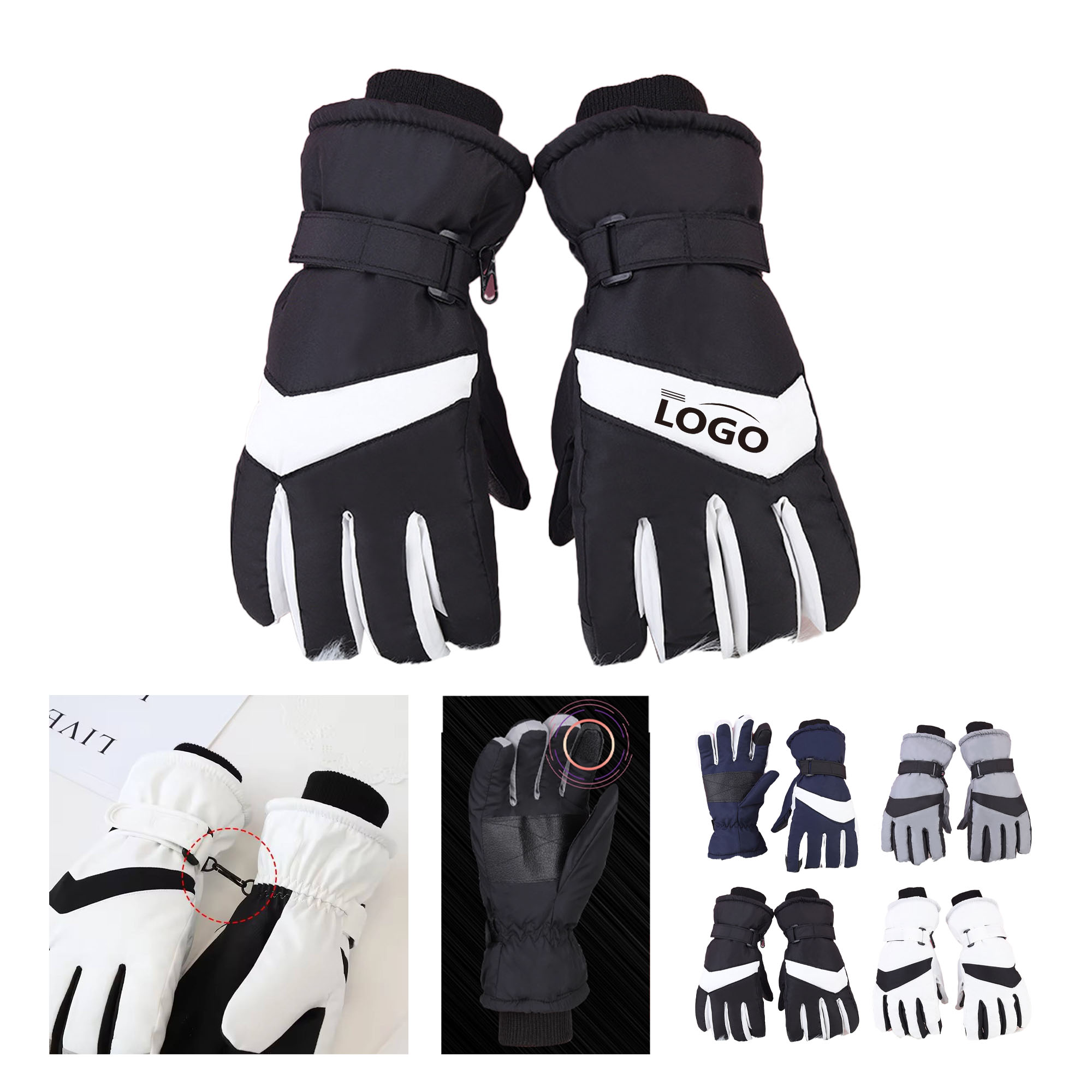 MOQ 10 pcs Outdoor Winter Gloves 2