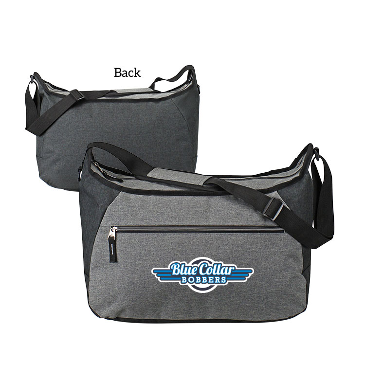 300D Heathered Travel Shoulder Bag 2