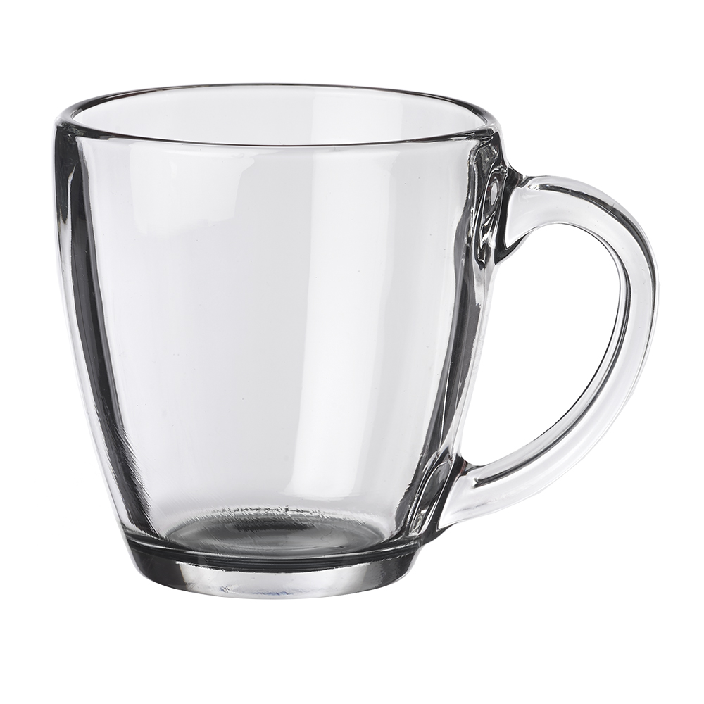 15.5 oz. Libbey Tapered Glass Coffee Mugs 7